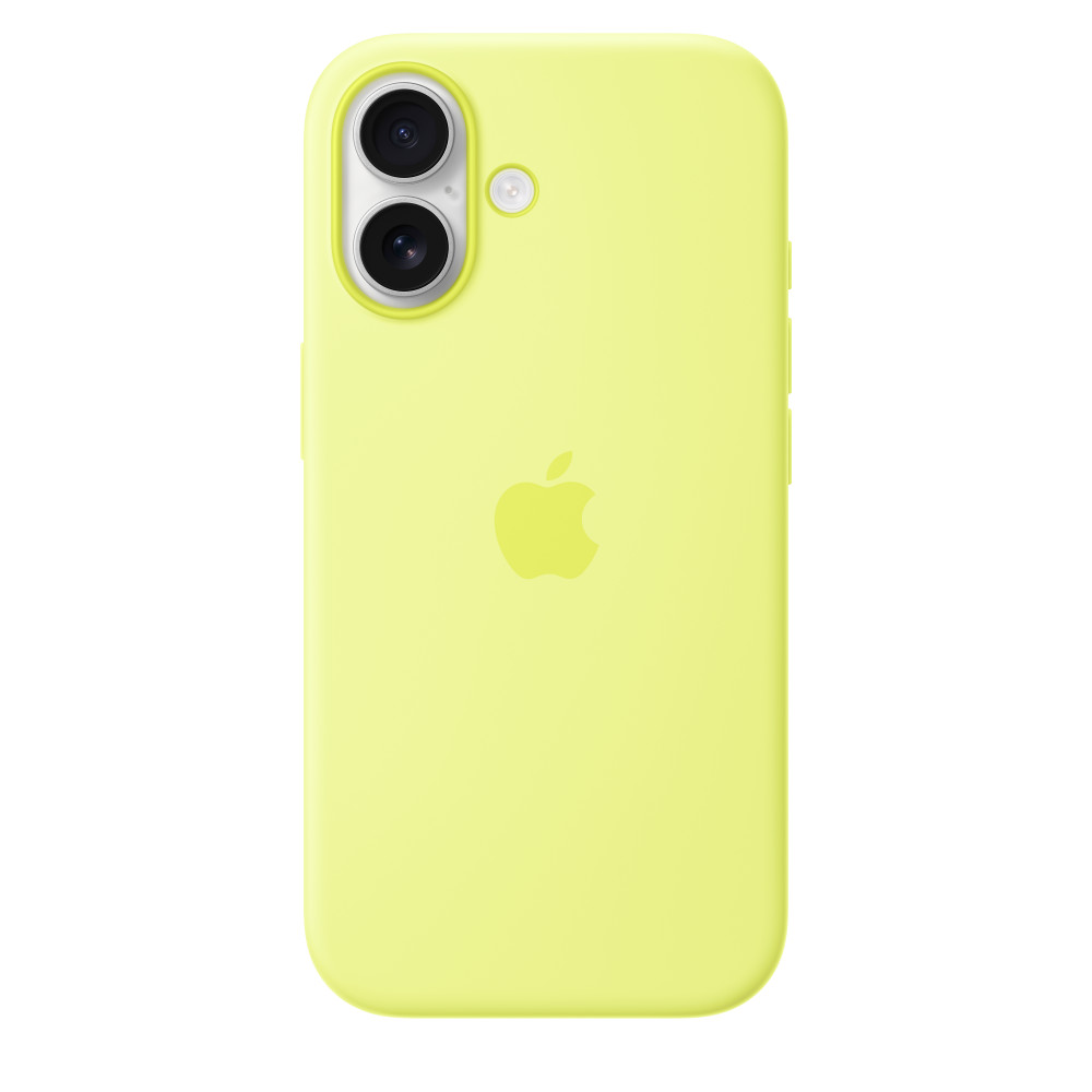 IPHONE 17 SILICONE CASE WITH MAGSAFE - NEON YELLOW
