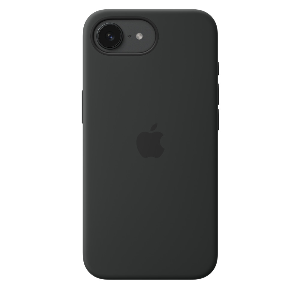 IPHONE 16E SILICONE CASE – BLACK