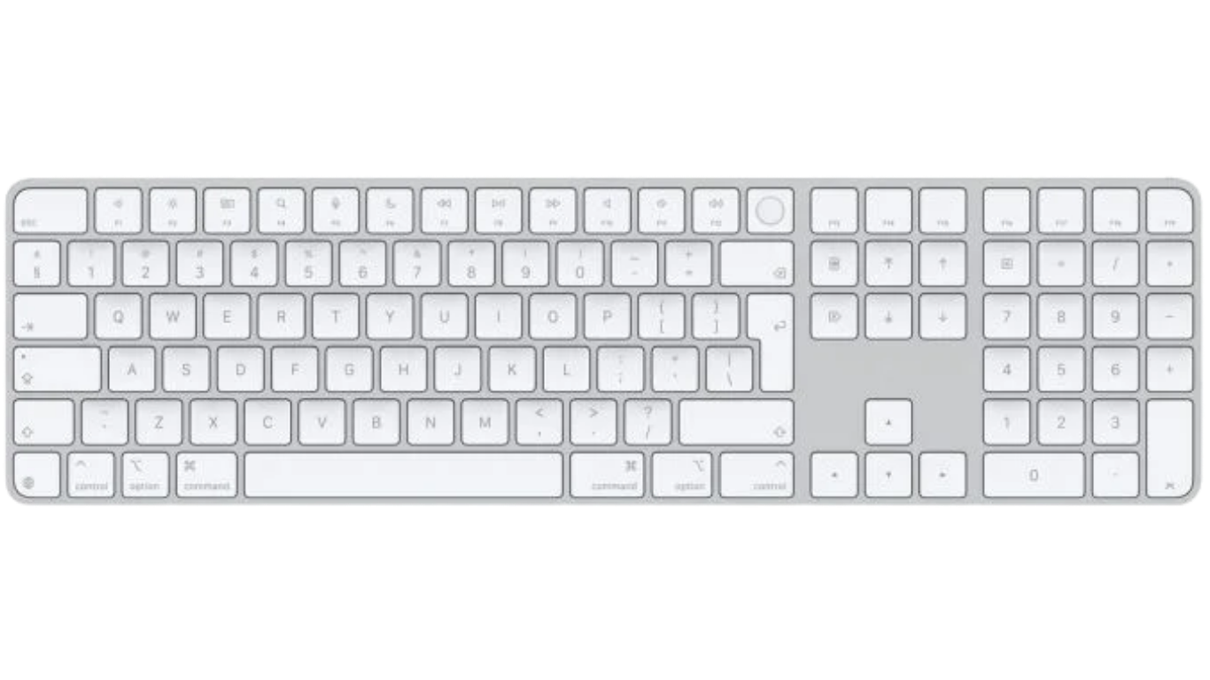 Magic Keyboard with Touch ID and Numeric Keypad