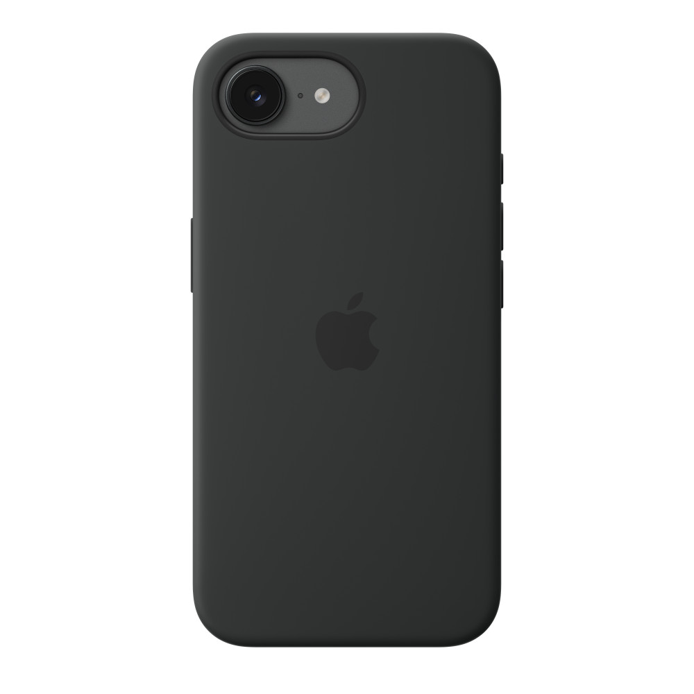 IPHONE 17E SILICONE CASE WITH MAGSAFE – BLACK