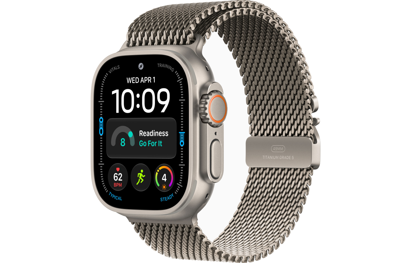 Apple Watch Ultra 4: Titanium Milanese Loop