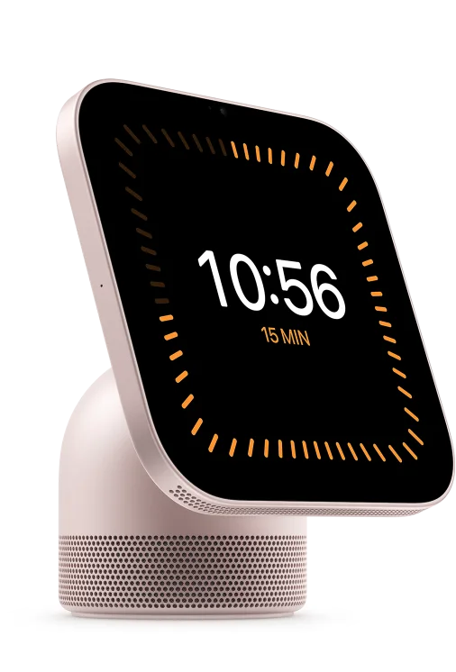 The time shown on Apple HomeView